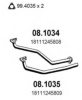 BMW 18111175989 Exhaust Pipe